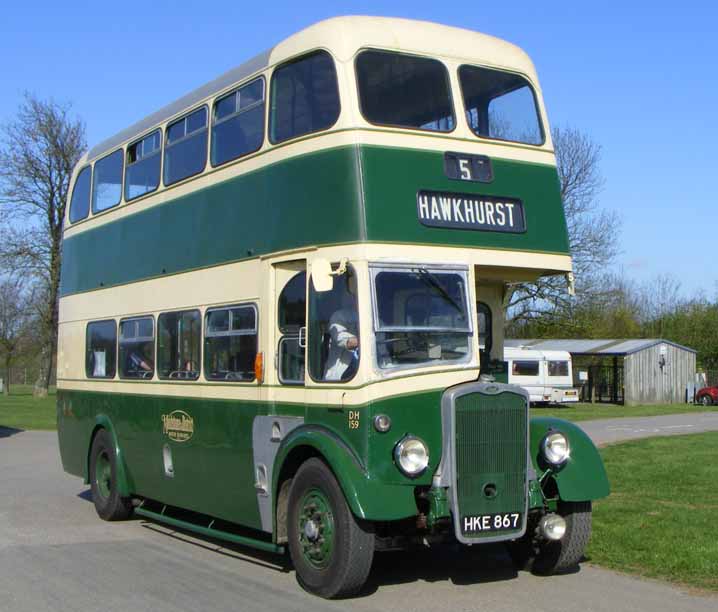 Maidstone & District Bristol K6A Weymann DH159